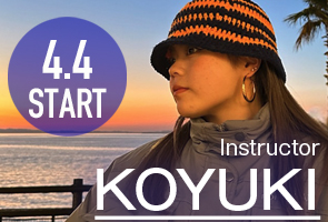 KOYUKI先生のGIRLS HIPHOPクラスが4/4(木)から開講決定!!